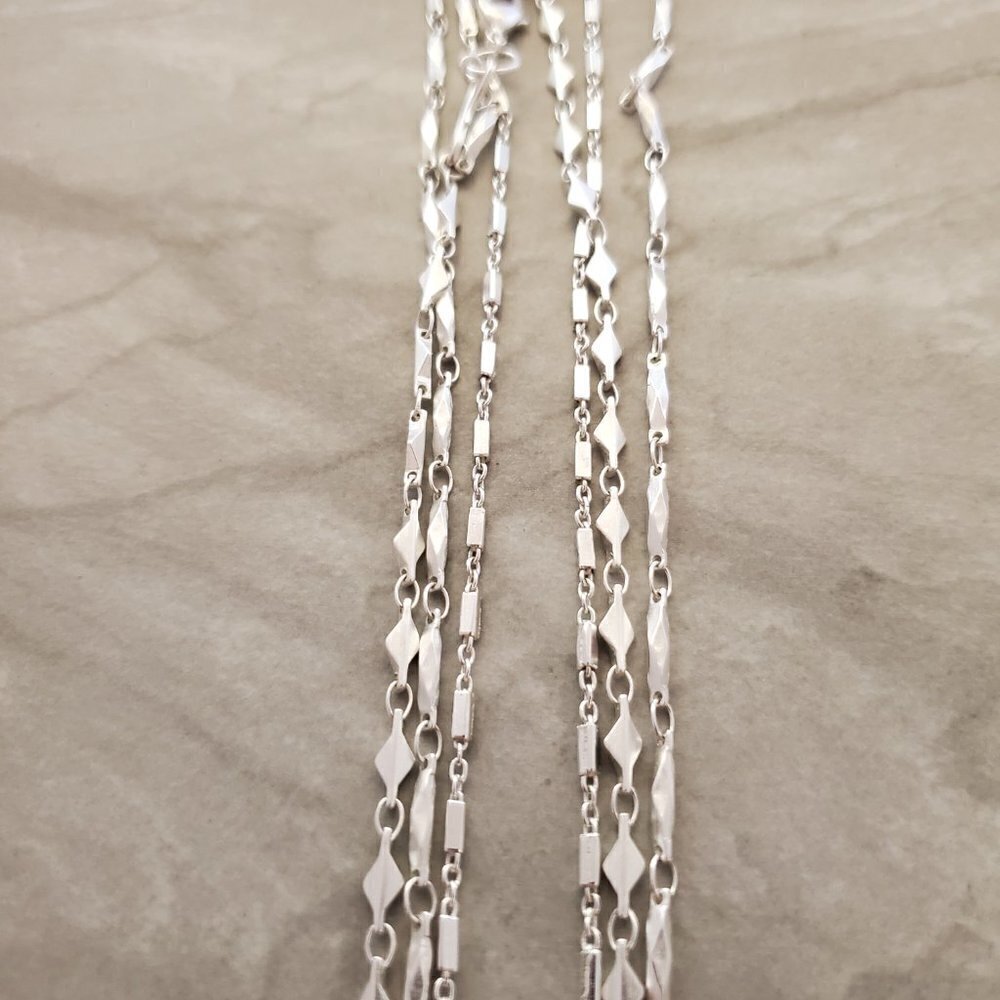 ✨ Stella and Dot Mother Of Pearl Aurelia 3 in 1 Necklace ✨ - Picture 7 of 11
